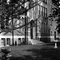 Notre Dame High School - Hamilton, Front Entrance