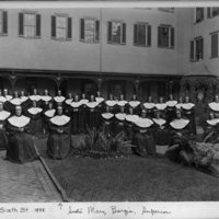 Sixth Street Early Sisters with Superior Sister Mary Borgia