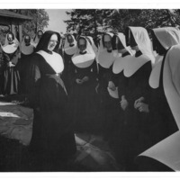 Ilchester - Sr Loretto Julia visiting Novices