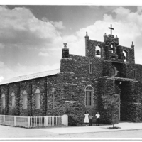 c1950ChurchExteriorClassroomInRear.jpg