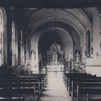 Franklin Street Convent - Dayton, Chapel with St Julie Statue