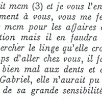 Lettre Carmelite, transcription