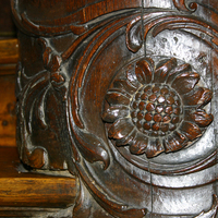 Staircase detail at Nouveau-Bois