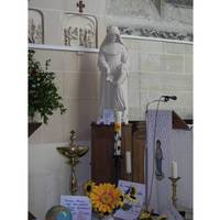 St Eloi Interior with St Julie Statue